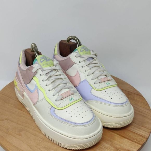 Nike Air Pastel Multi-Color Athletic Shoes - Picture 9 of 12